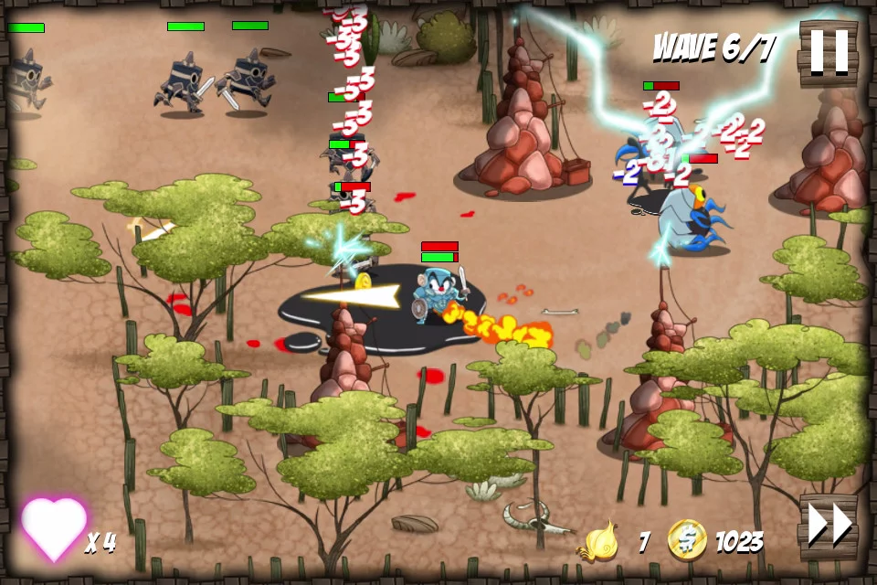 Изображение игры: Onion Force