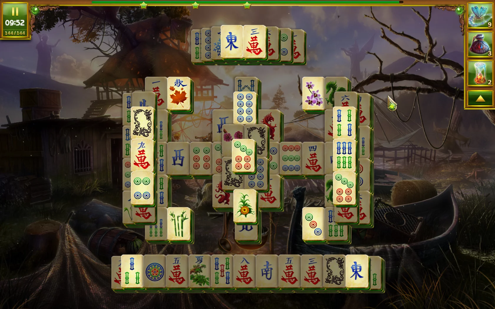 Изображение игры: Lost Lands: Mahjong