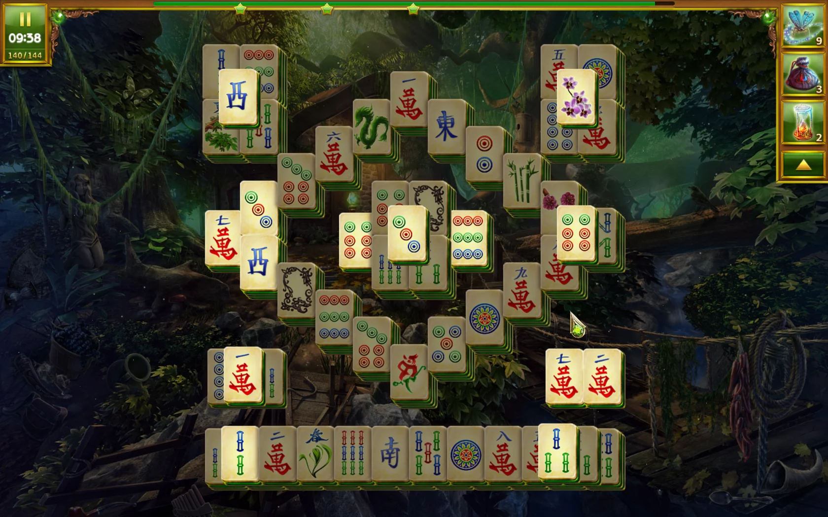 Изображение игры: Lost Lands: Mahjong