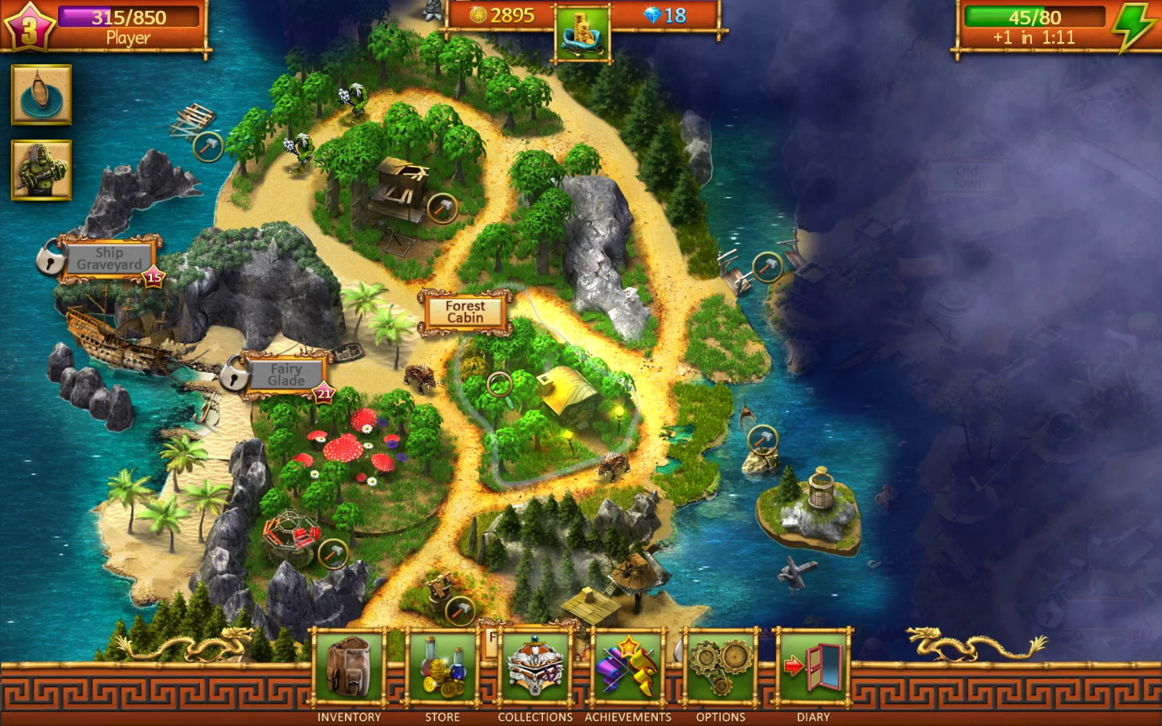 Изображение игры: Lost Lands: Mahjong