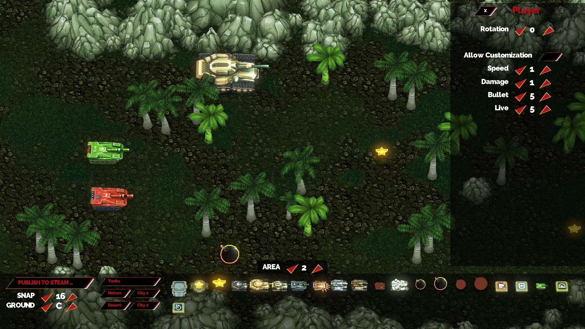 Изображение игры: Tank Brawl