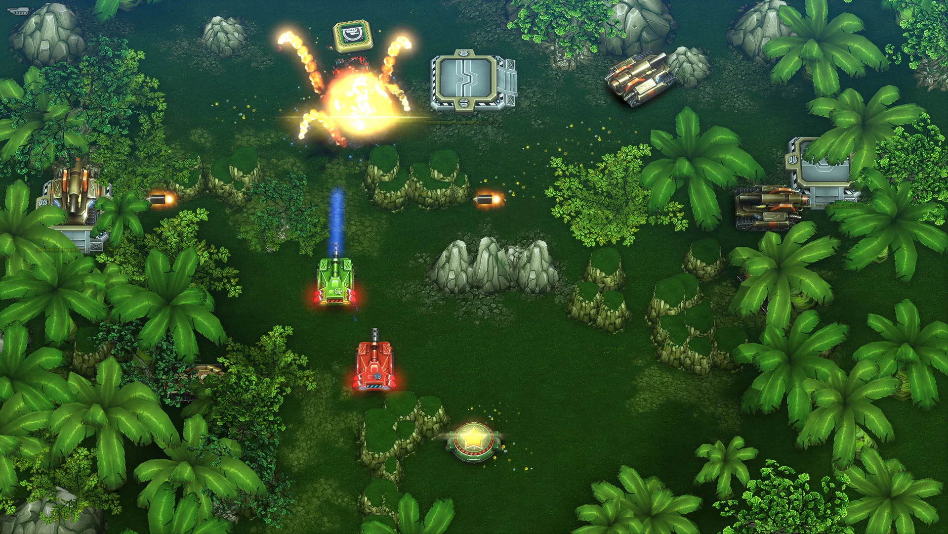 Изображение игры: Tank Brawl
