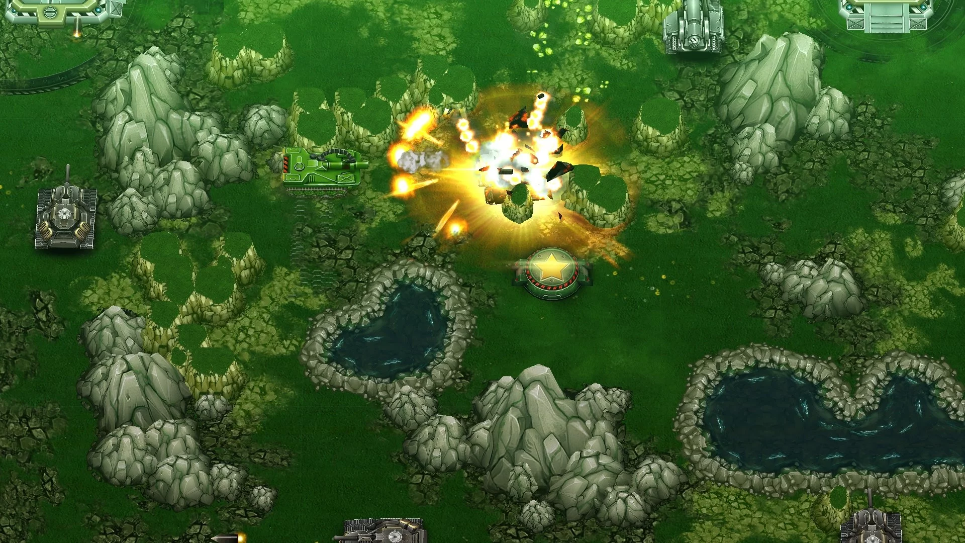Изображение игры: Tank Brawl