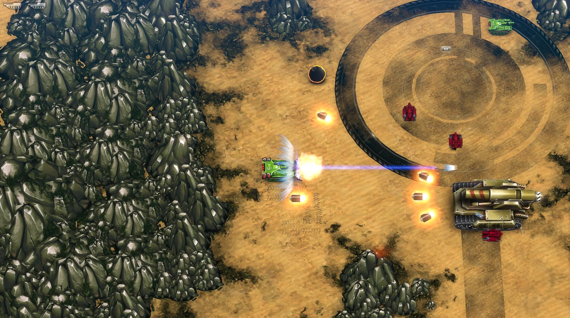 Изображение игры: Tank Brawl