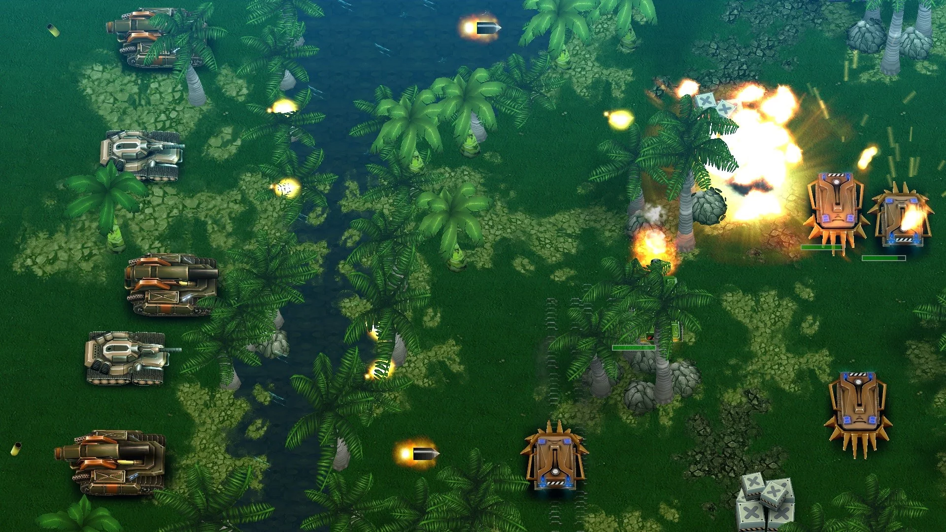 Изображение игры: Tank Brawl