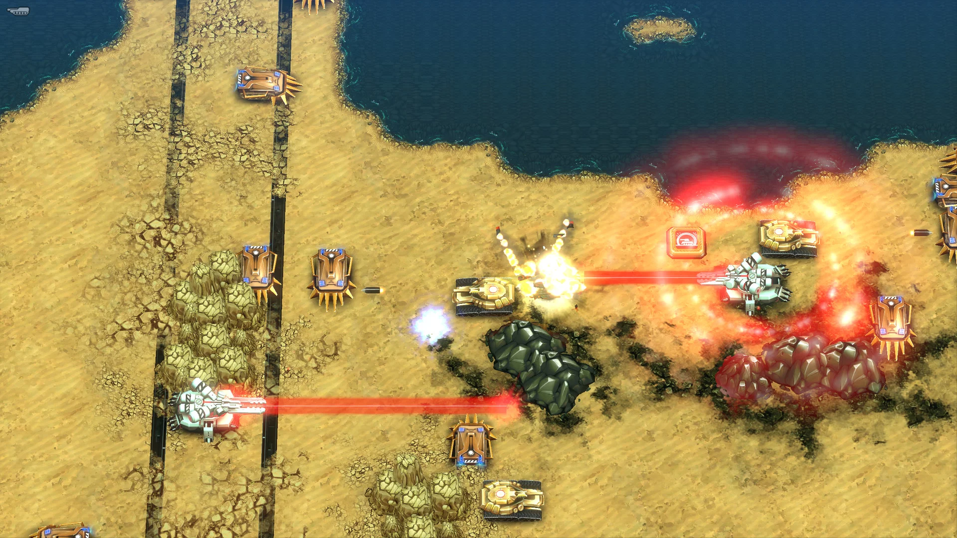 Изображение игры: Tank Brawl