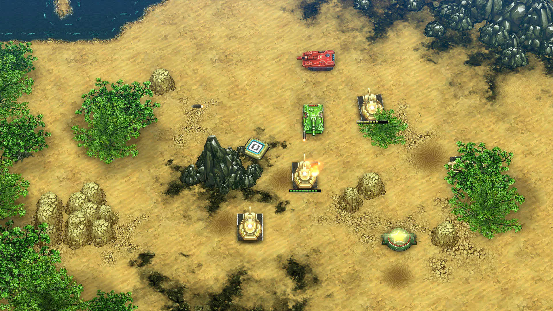 Изображение игры: Tank Brawl