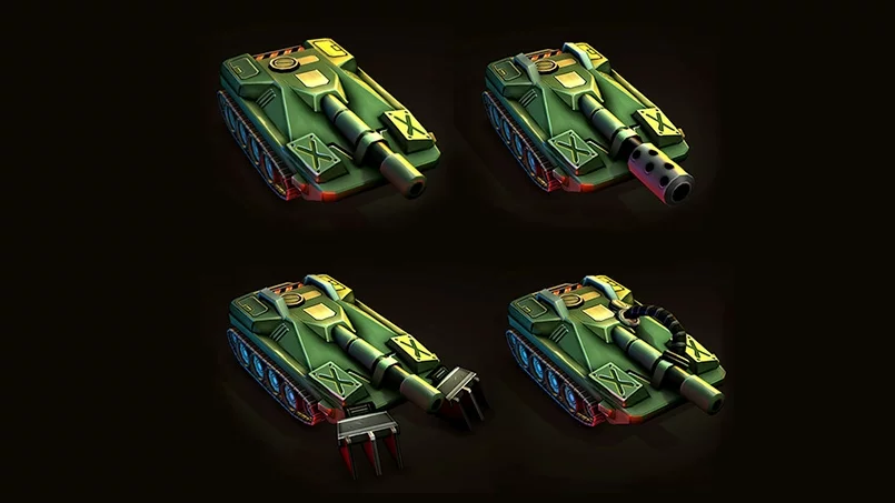 Изображение игры: Tank Brawl