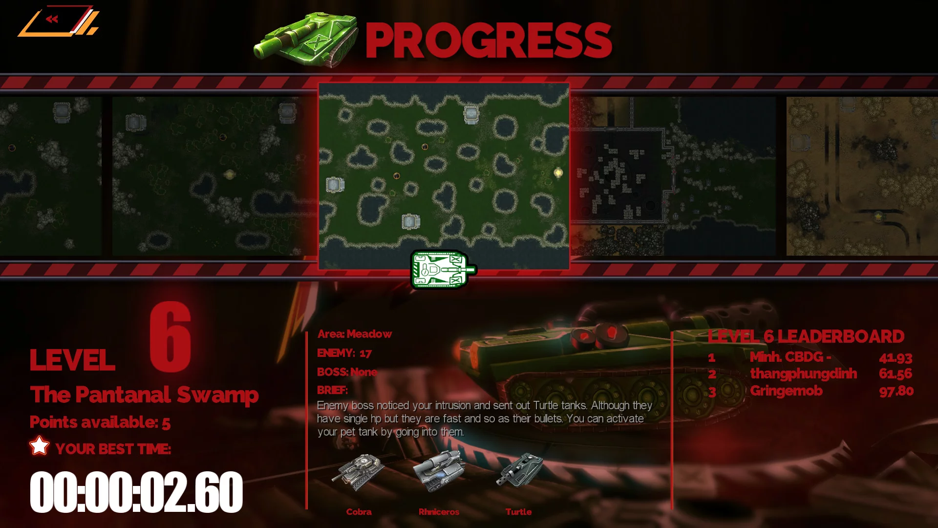 Изображение игры: Tank Brawl