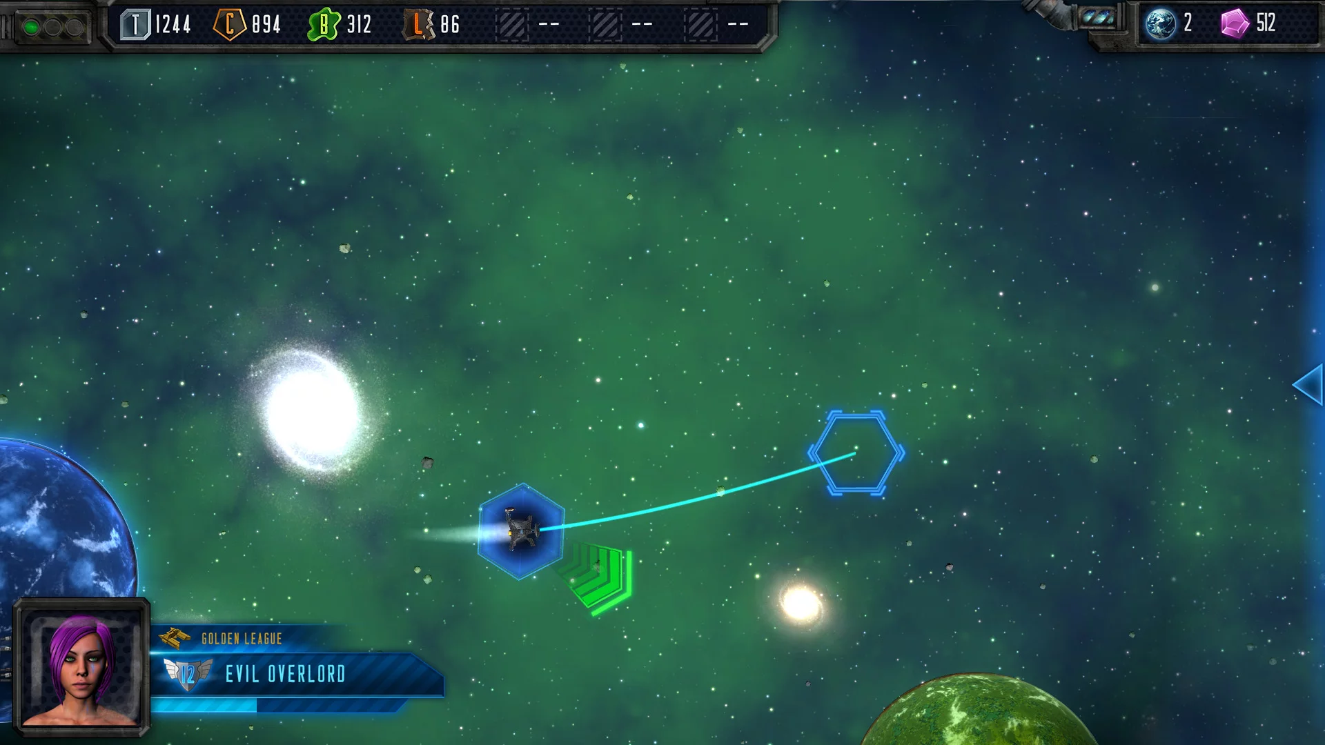 Изображение игры: Space Battle Core