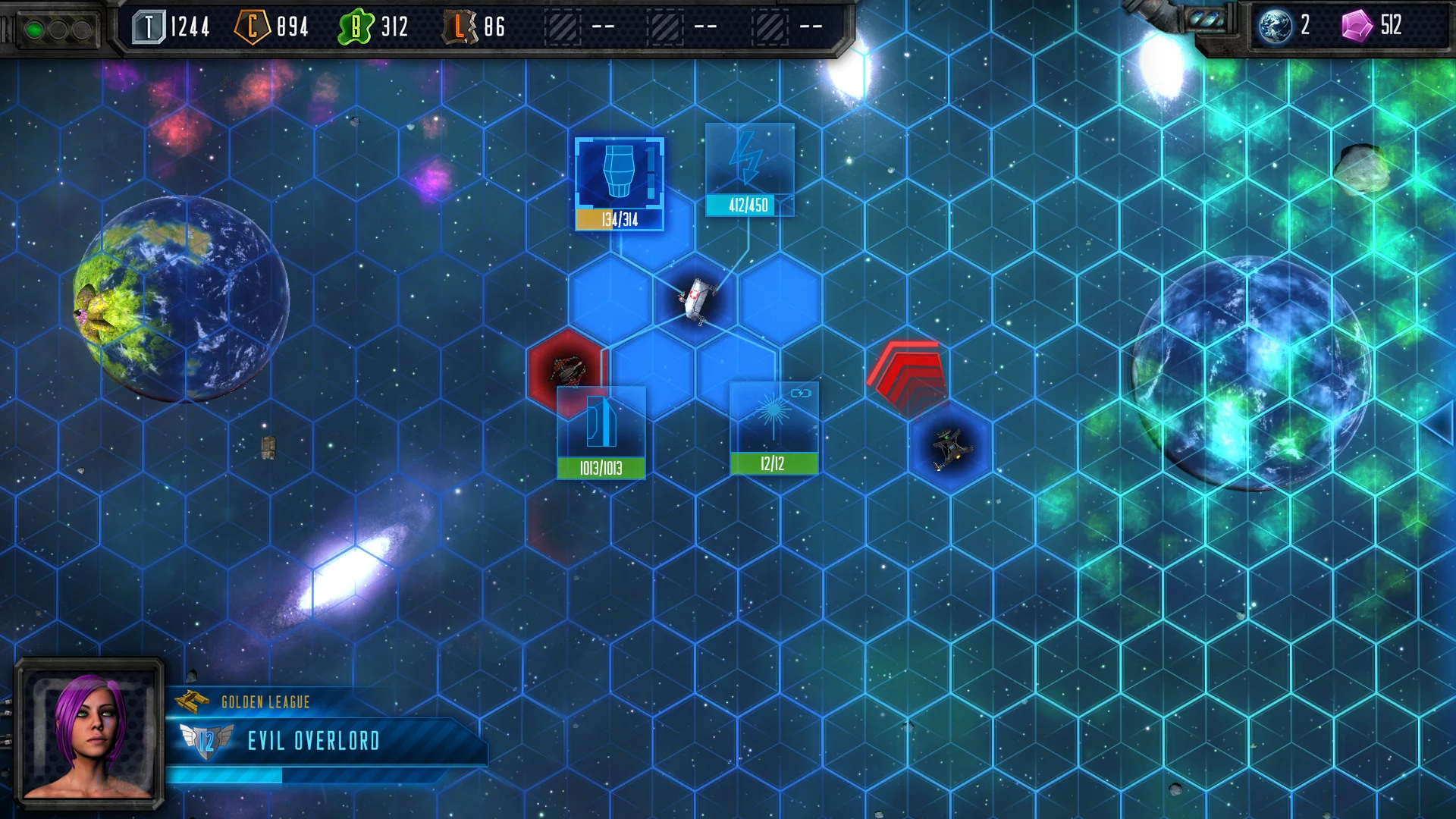 Изображение игры: Space Battle Core