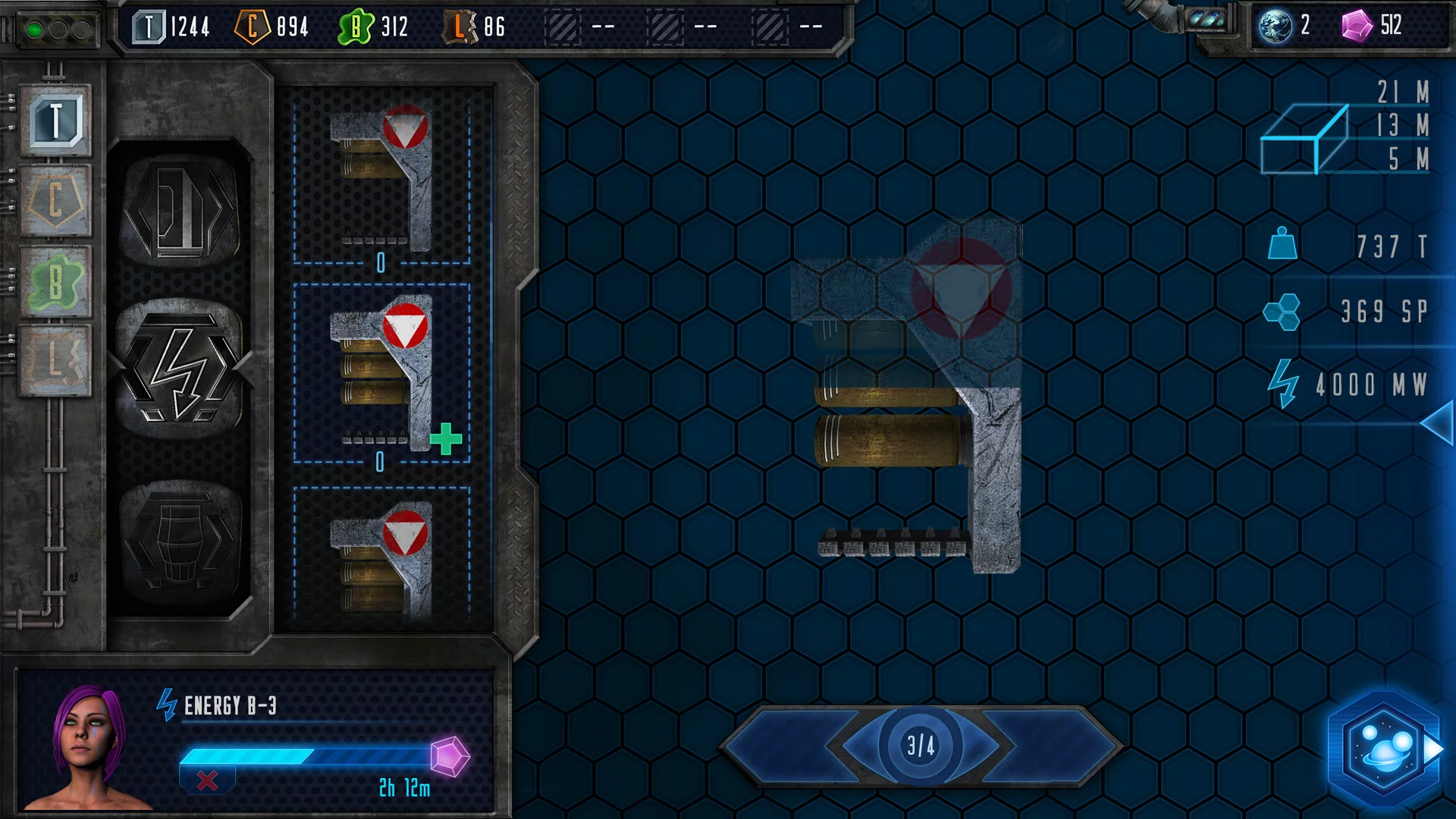 Изображение игры: Space Battle Core