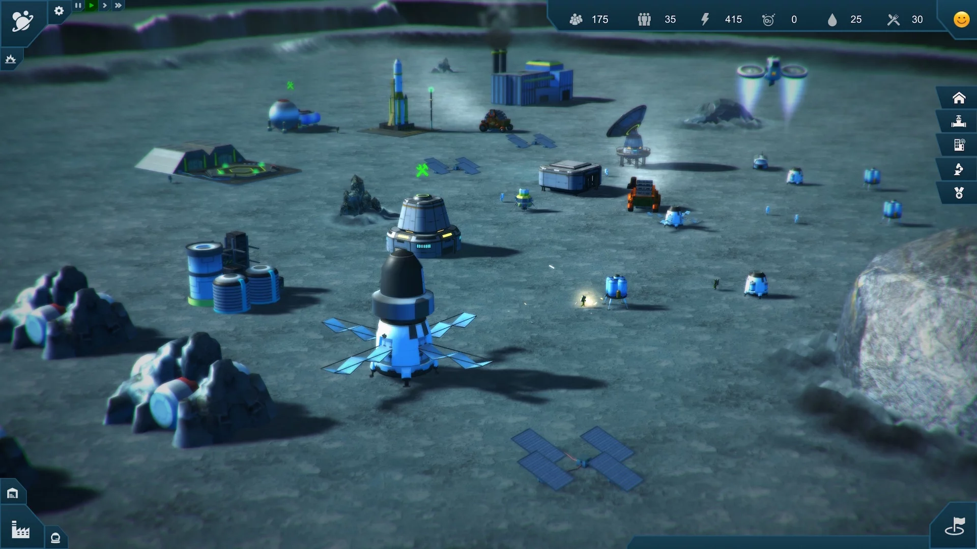 Изображение игры: Earth Space Colonies