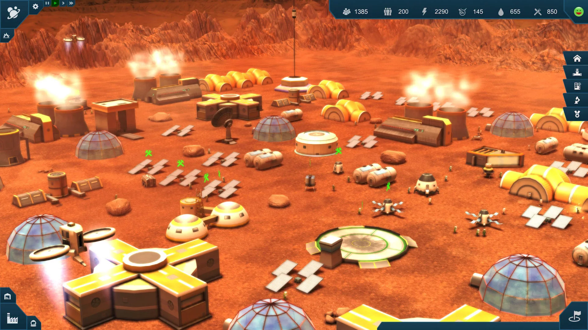 Изображение игры: Earth Space Colonies