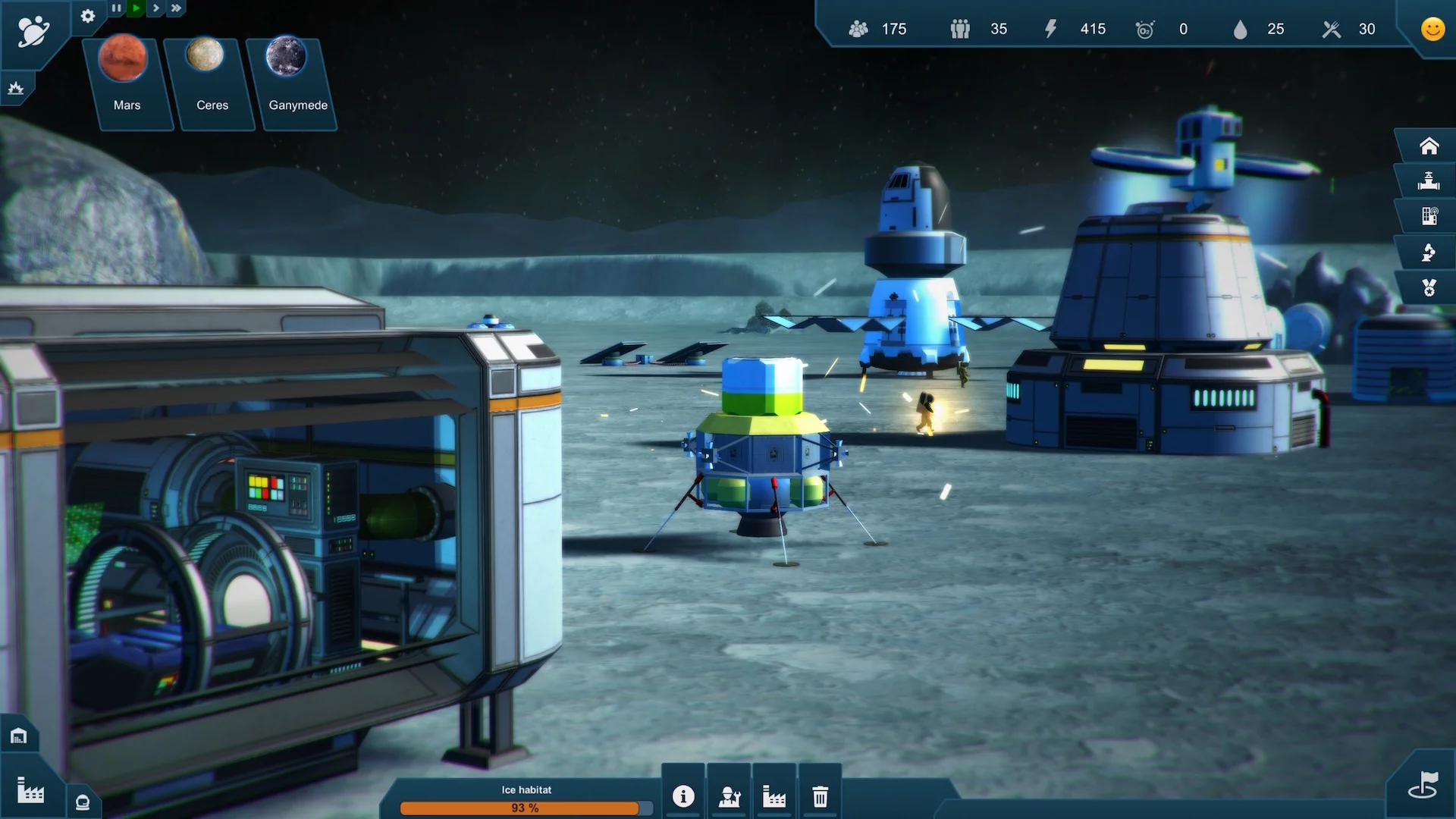 Изображение игры: Earth Space Colonies