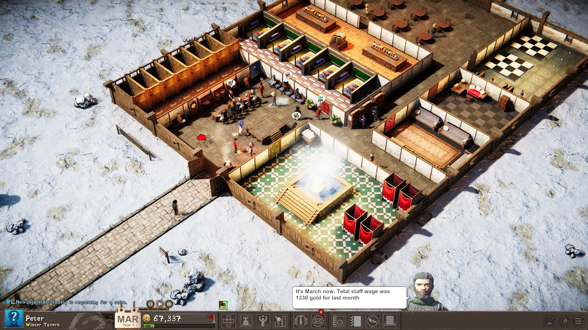 Изображение игры: Tavern Tycoon - Dragon's Hangover