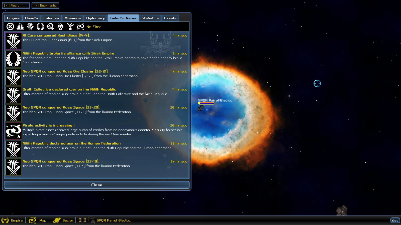 Изображение игры: Unending Galaxy