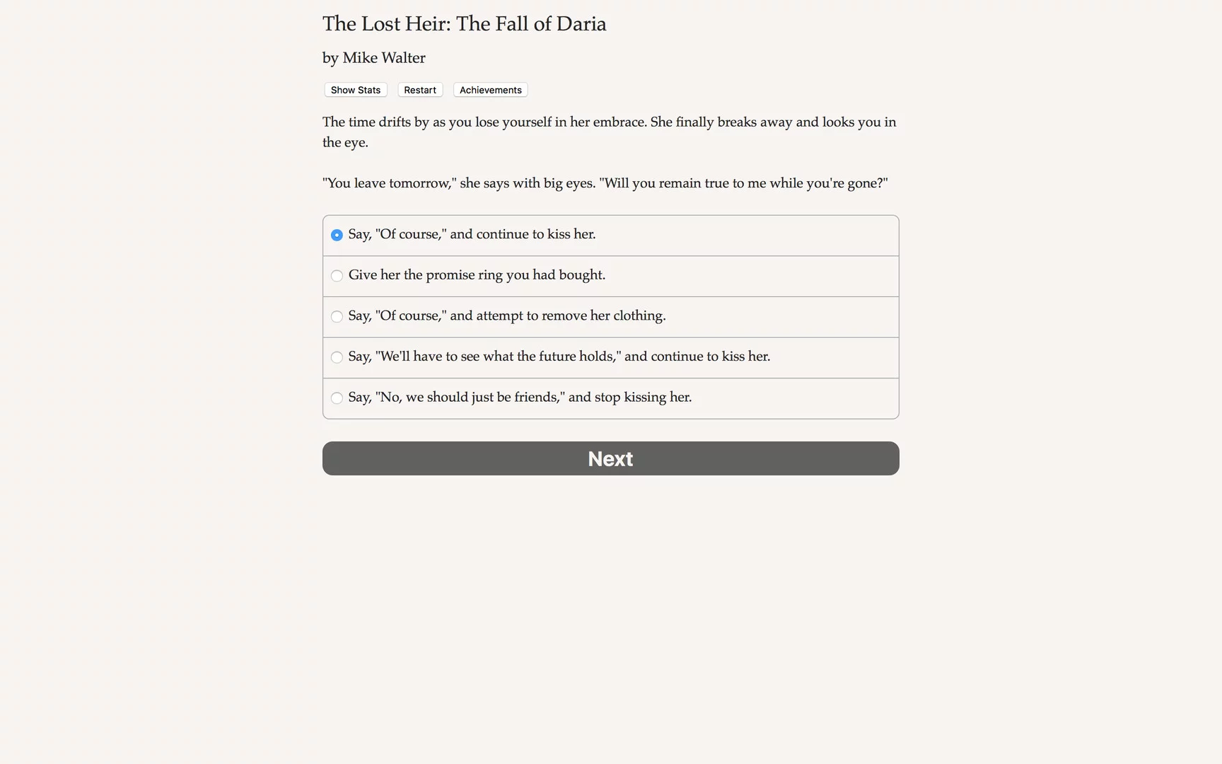 Изображение игры: The Lost Heir: The Fall of Daria