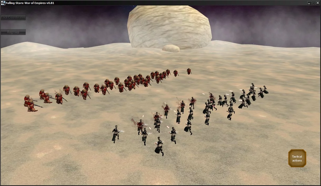 Изображение игры: Falling Stars: War of Empires
