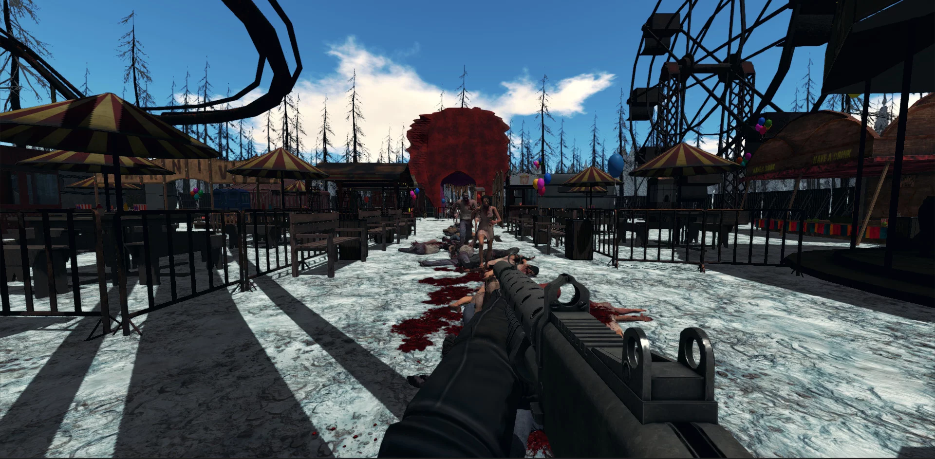 Изображение игры: Survival Zombies The Inverted Evolution