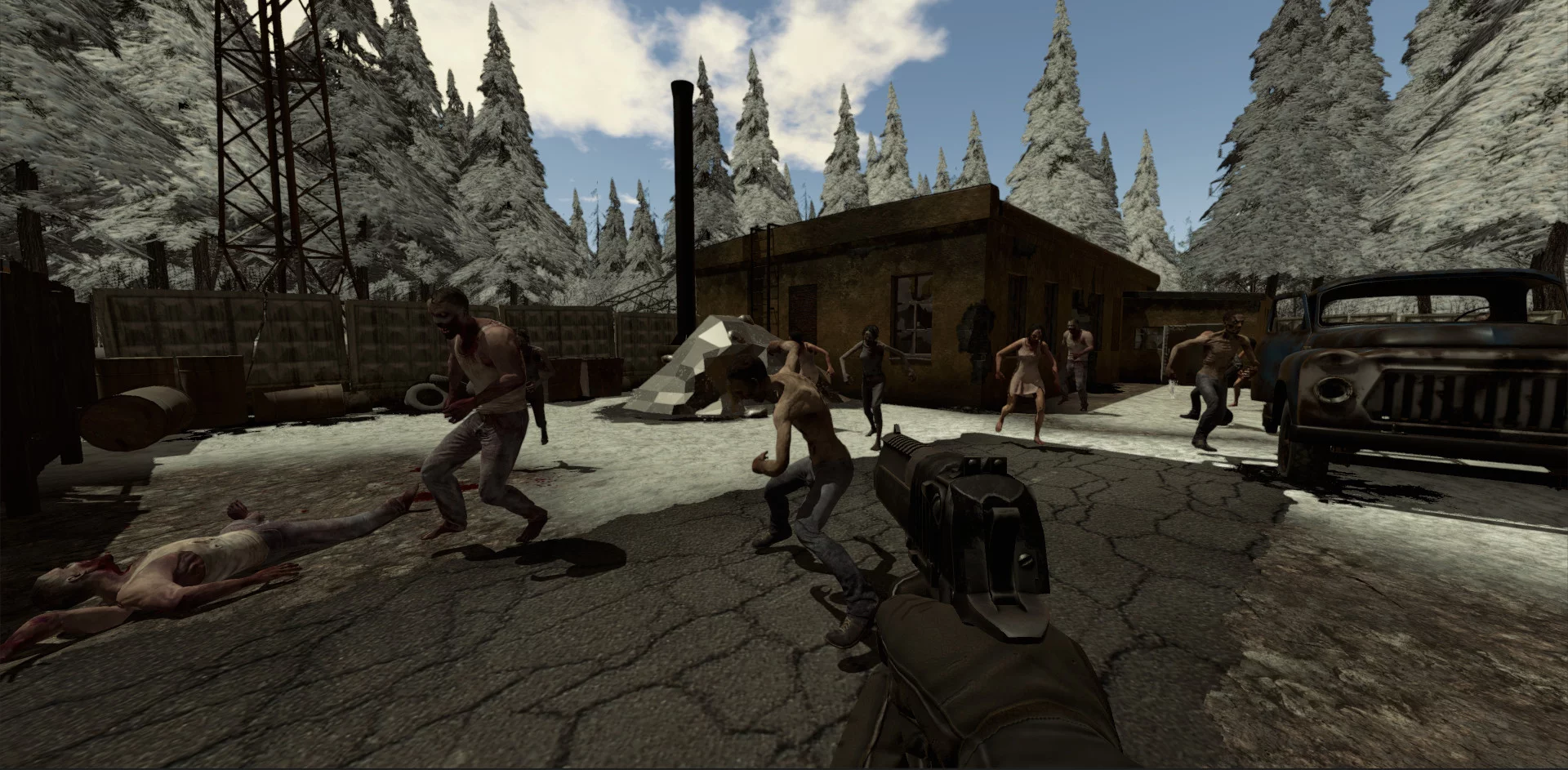 Изображение игры: Survival Zombies The Inverted Evolution