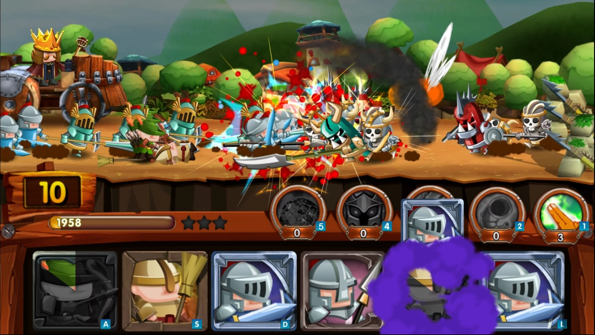 Изображение игры: Epic battles within 5 seconds!