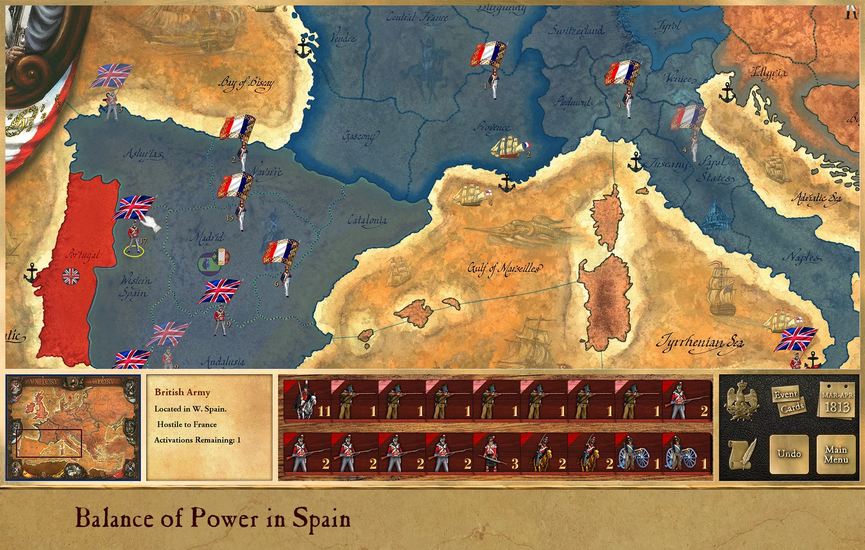 Изображение игры: Victory and Glory: Napoleon