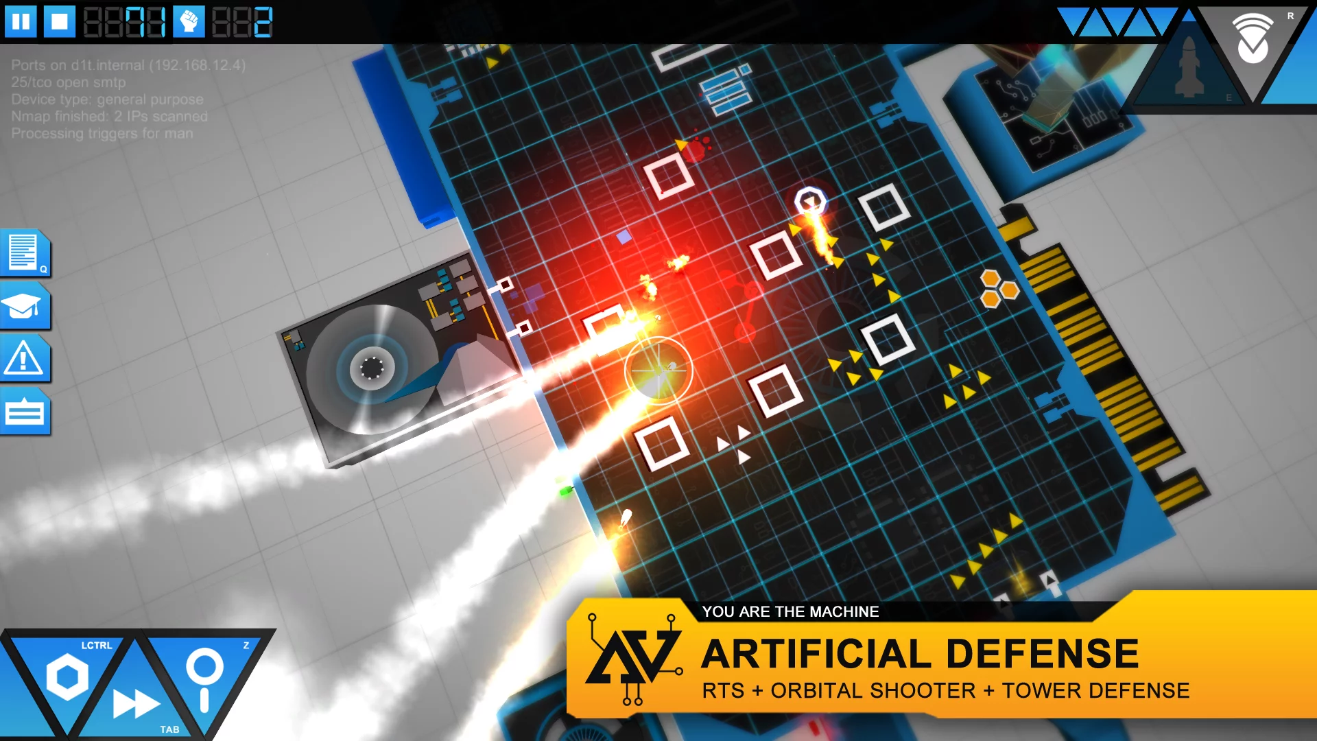 Изображение игры: Artificial Defense