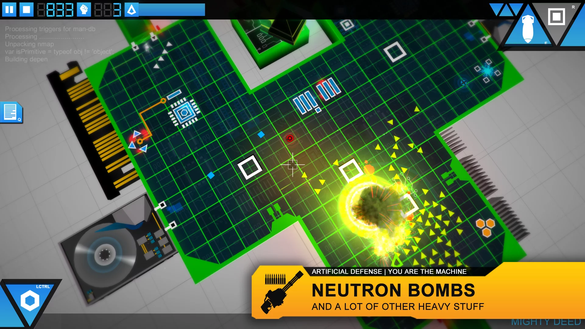 Изображение игры: Artificial Defense