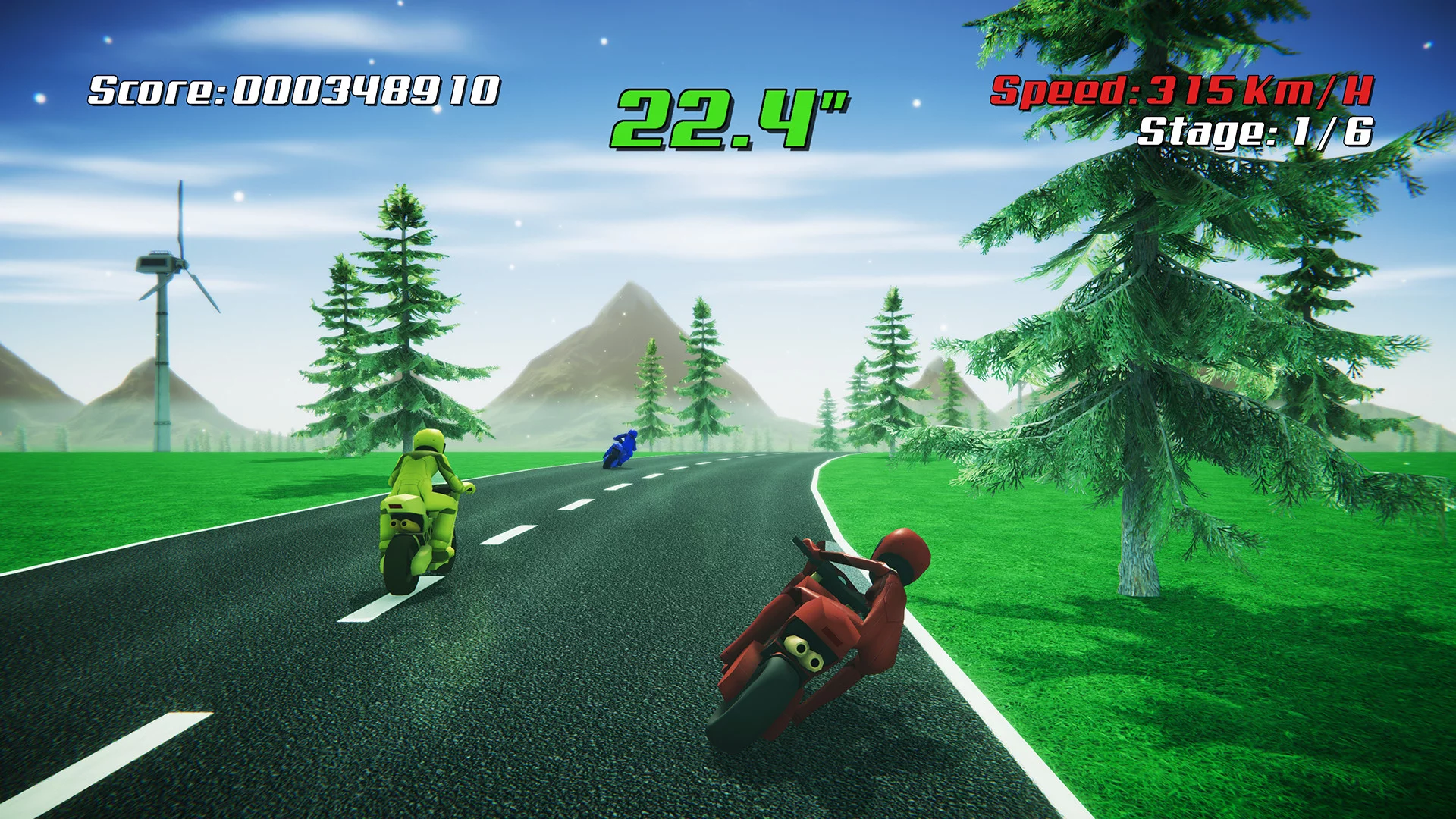 Изображение игры: Super Night Riders