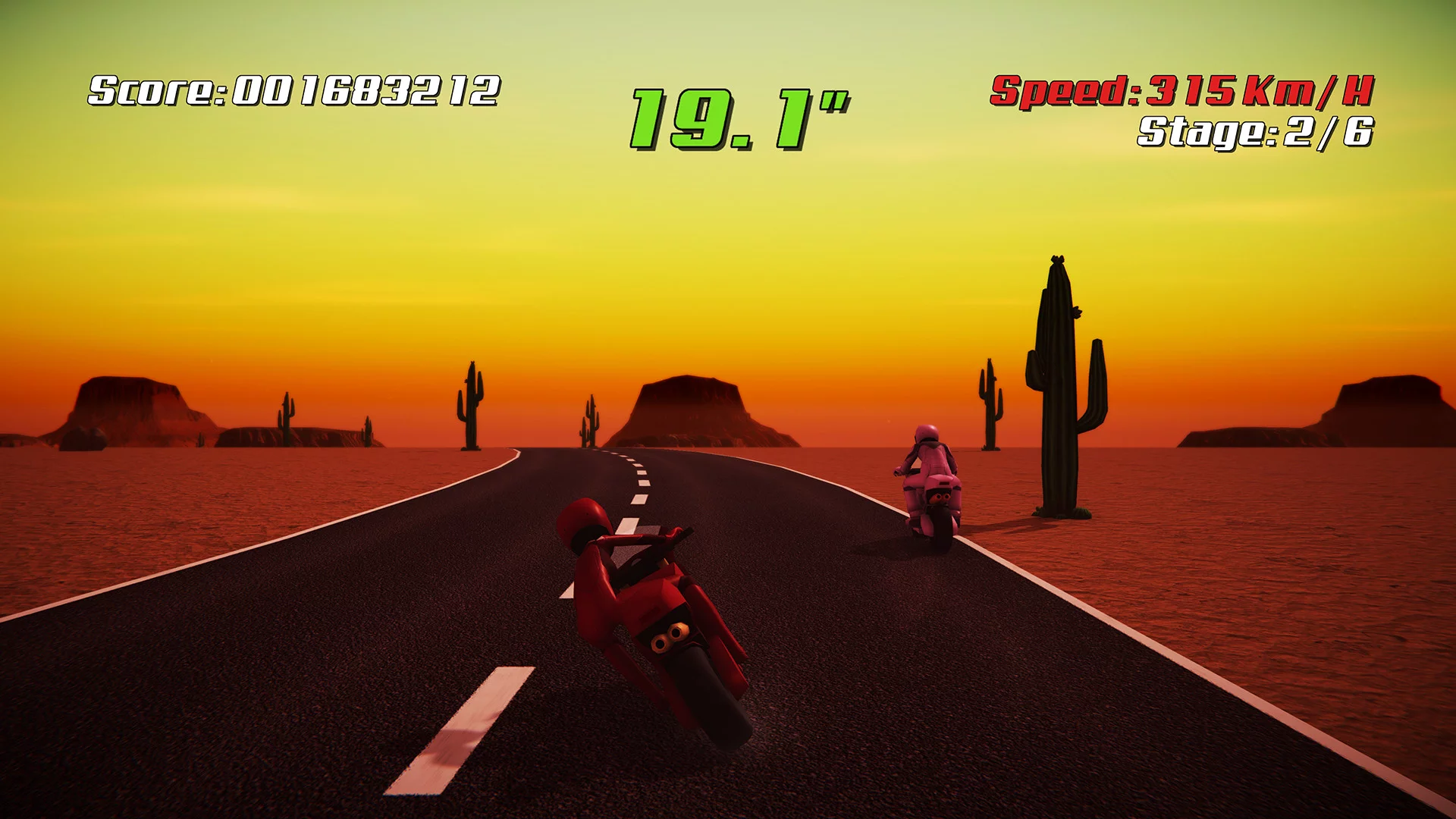 Изображение игры: Super Night Riders