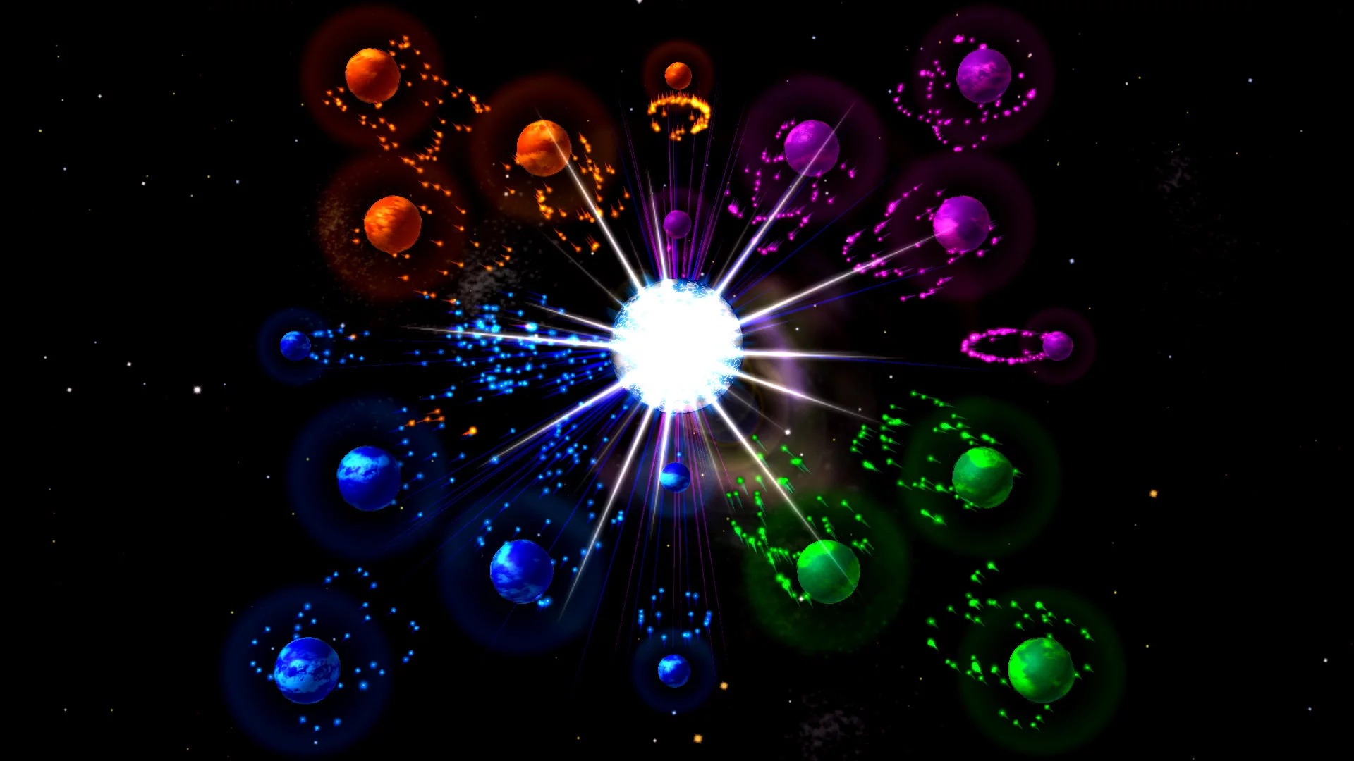 Изображение игры: Auralux: Constellations