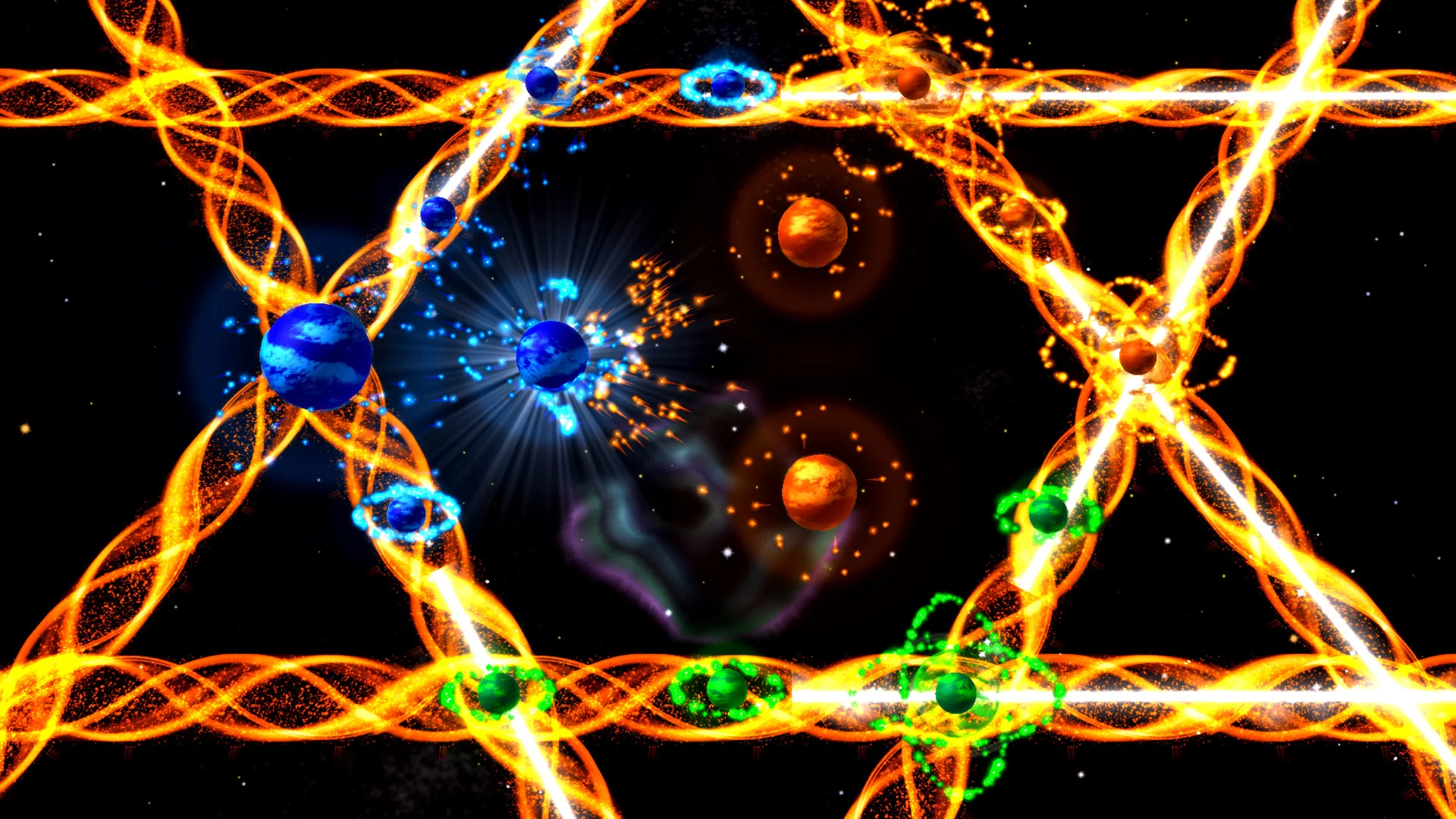 Изображение игры: Auralux: Constellations