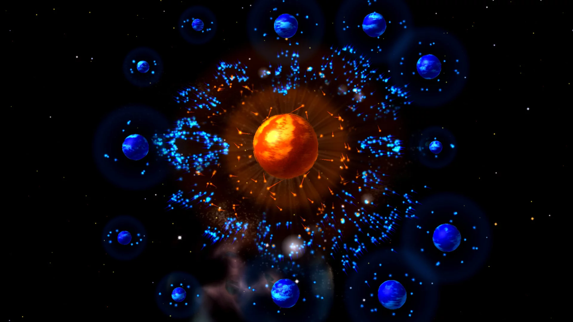 Изображение игры: Auralux: Constellations