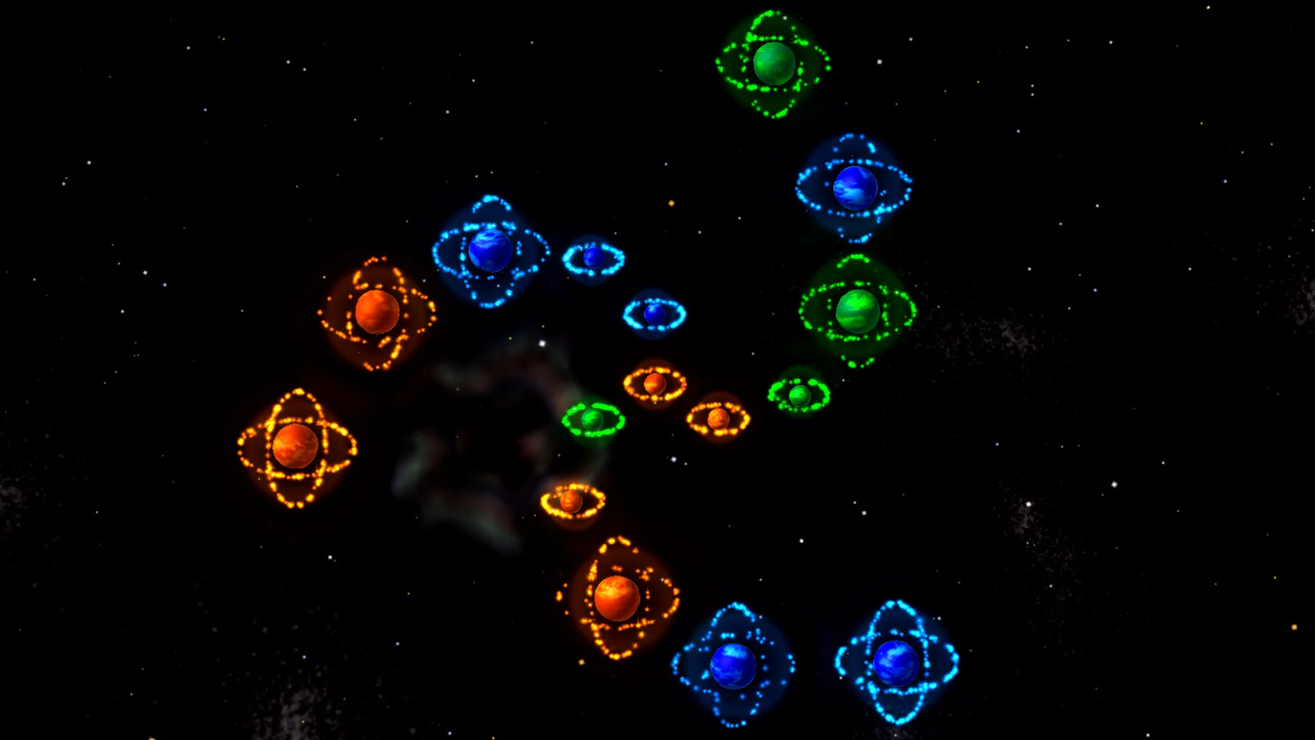 Изображение игры: Auralux: Constellations