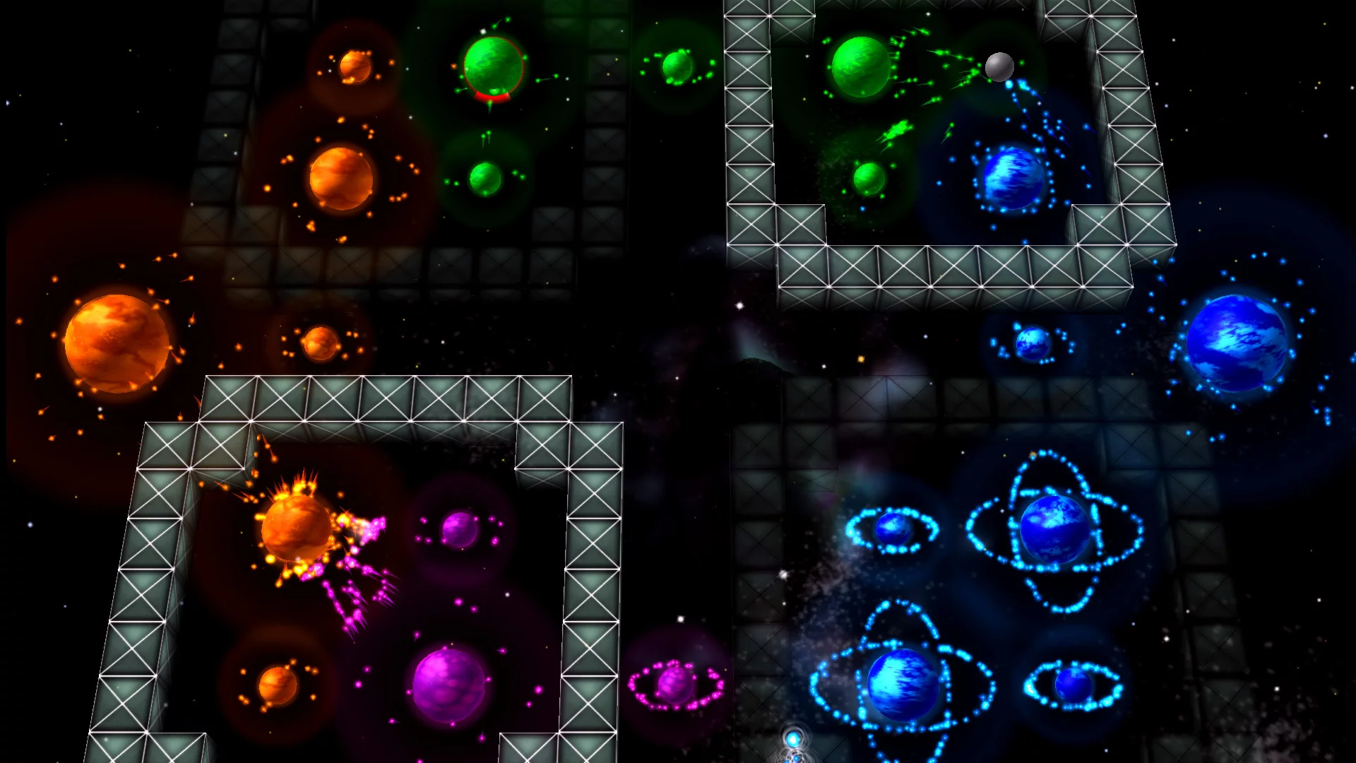 Изображение игры: Auralux: Constellations