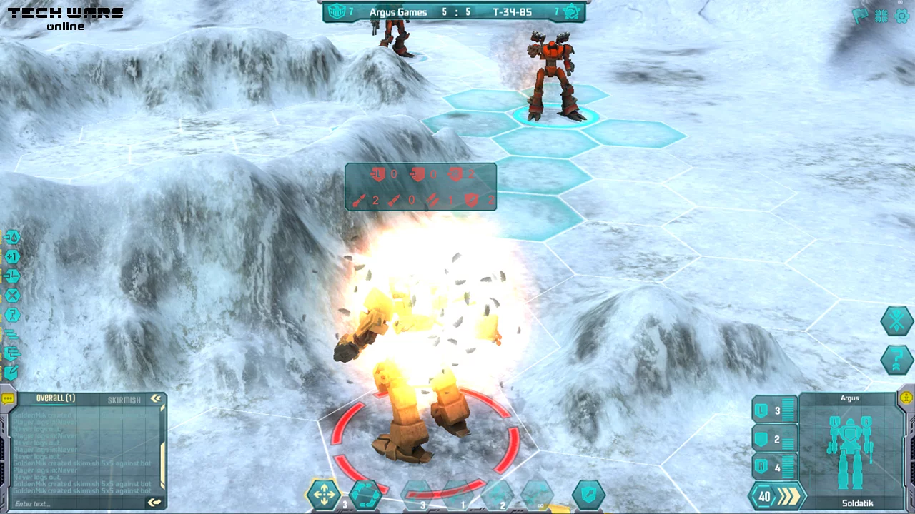 Изображение игры: Techwars Online