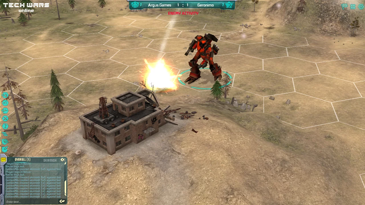 Изображение игры: Techwars Online