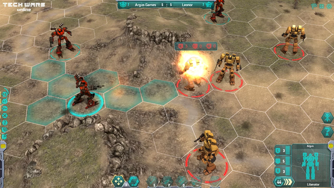 Изображение игры: Techwars Online