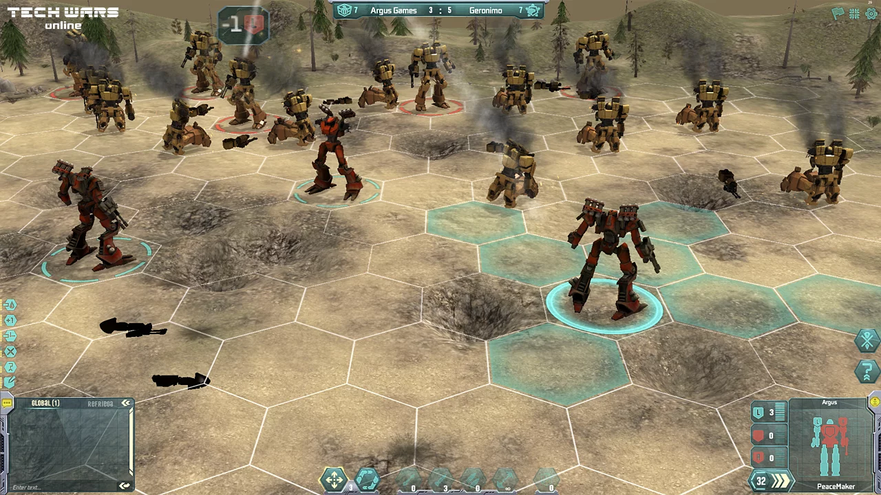 Изображение игры: Techwars Online