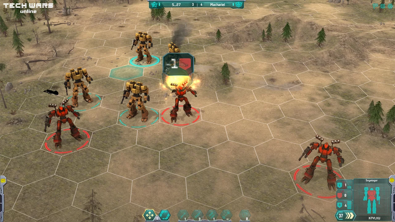 Изображение игры: Techwars Online