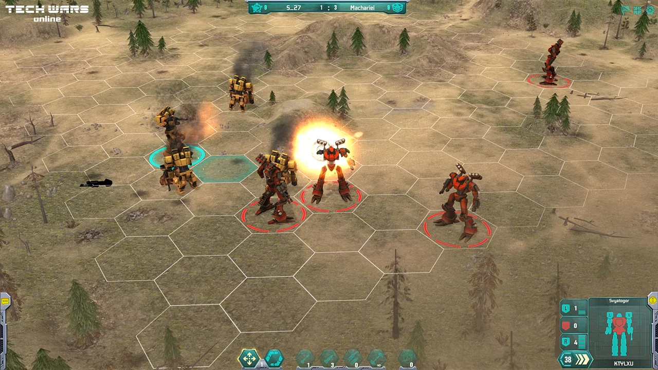 Изображение игры: Techwars Online