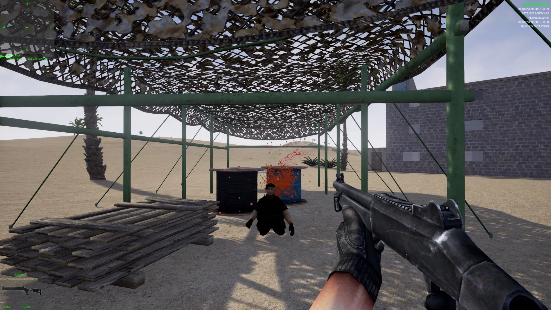 Изображение игры: Strike Force: Desert Thunder