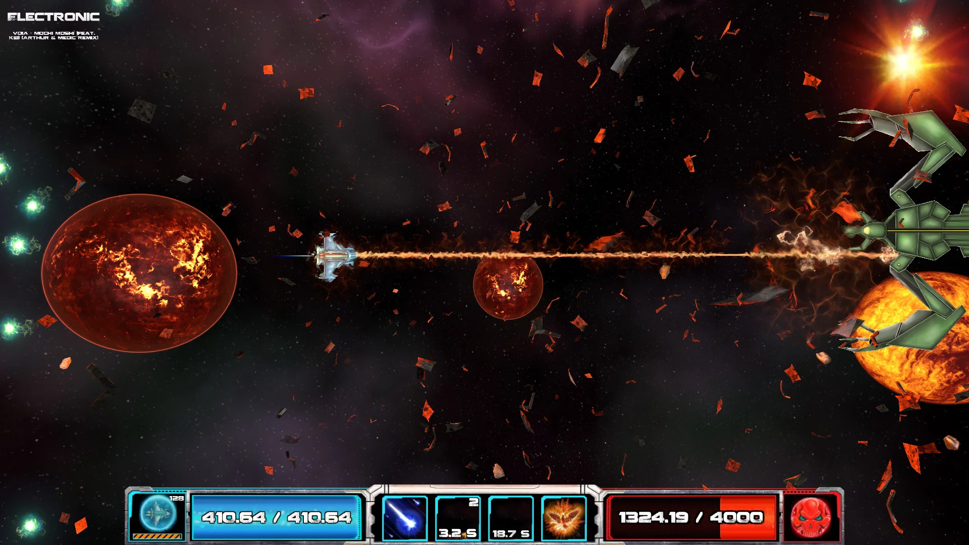 Изображение игры: Asteroid Bounty Hunter