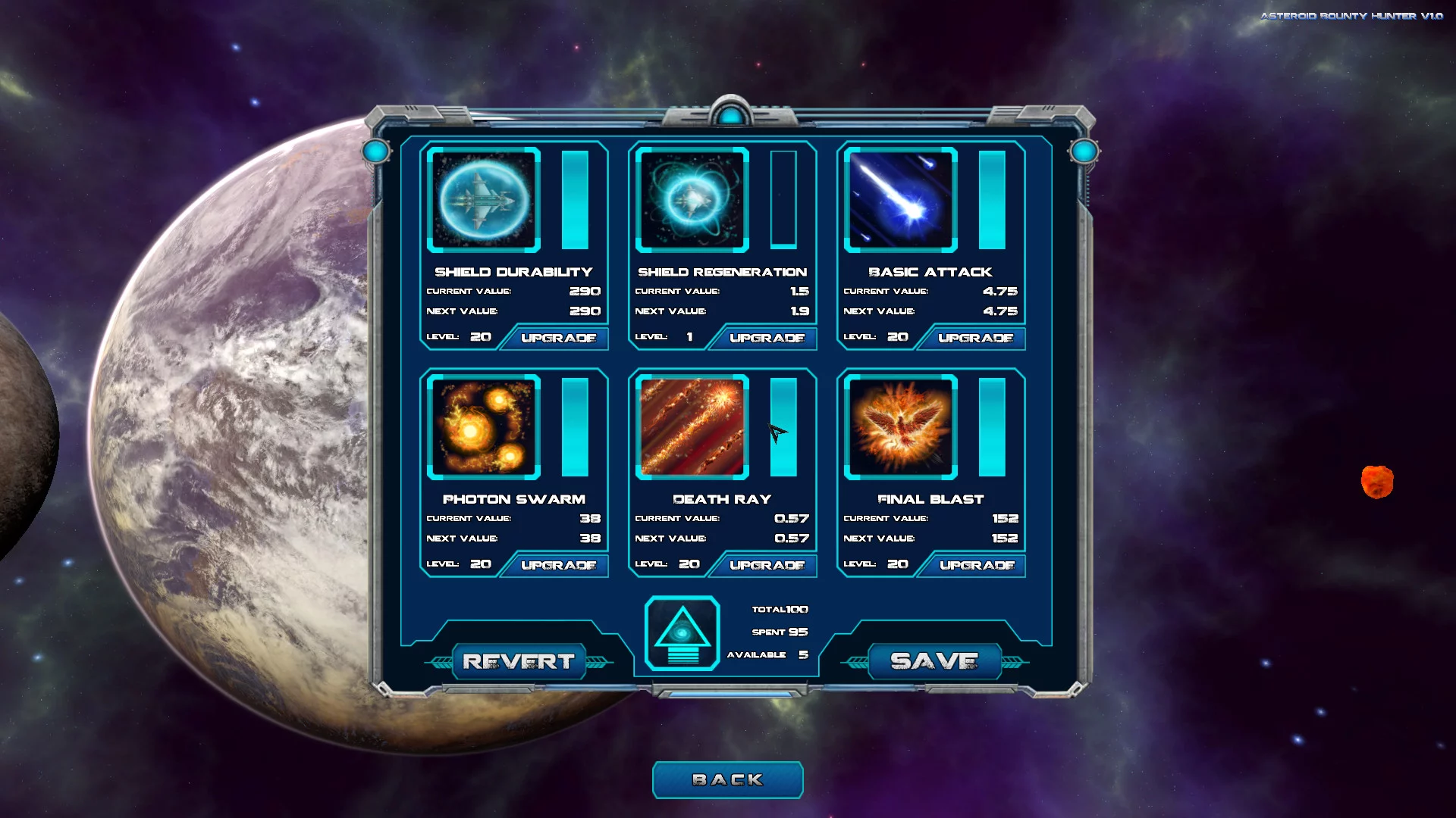 Изображение игры: Asteroid Bounty Hunter