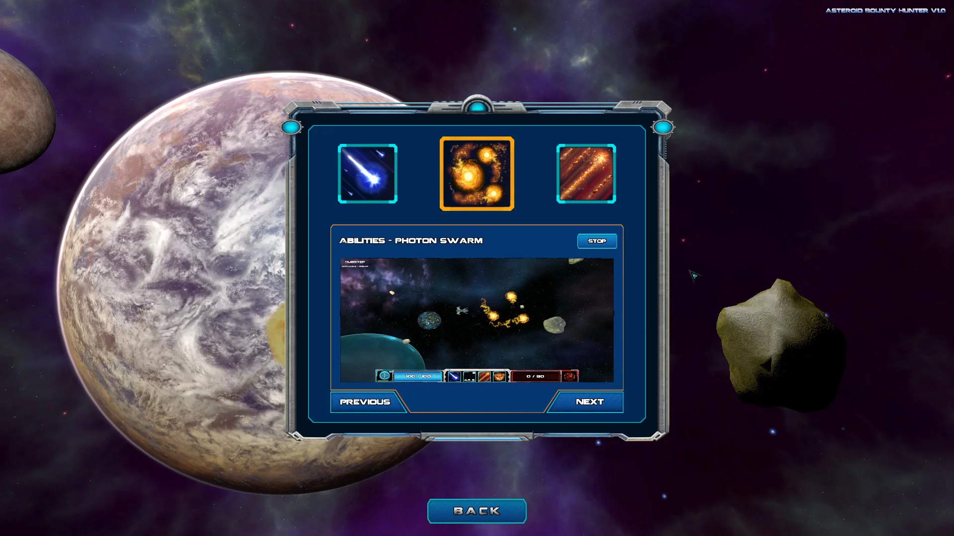 Изображение игры: Asteroid Bounty Hunter