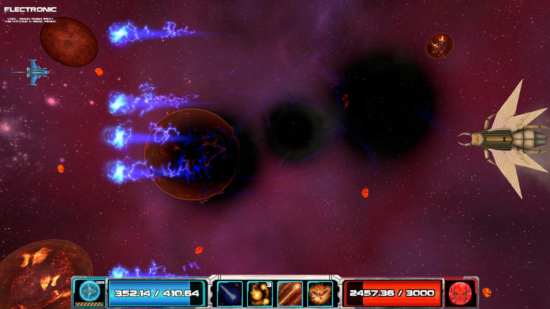 Изображение игры: Asteroid Bounty Hunter