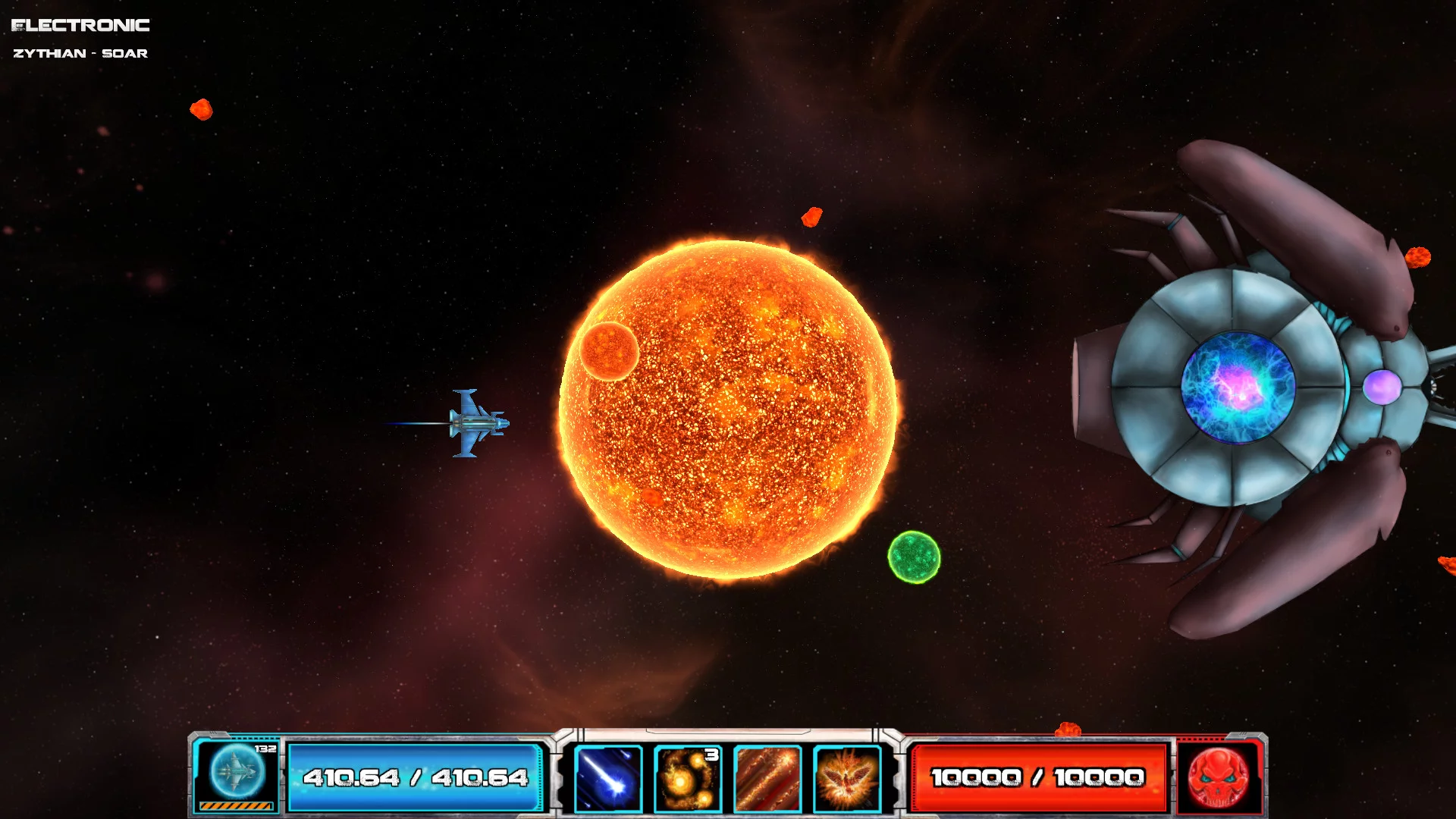 Изображение игры: Asteroid Bounty Hunter