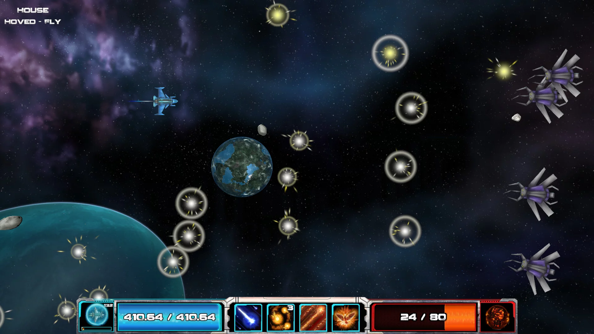 Изображение игры: Asteroid Bounty Hunter