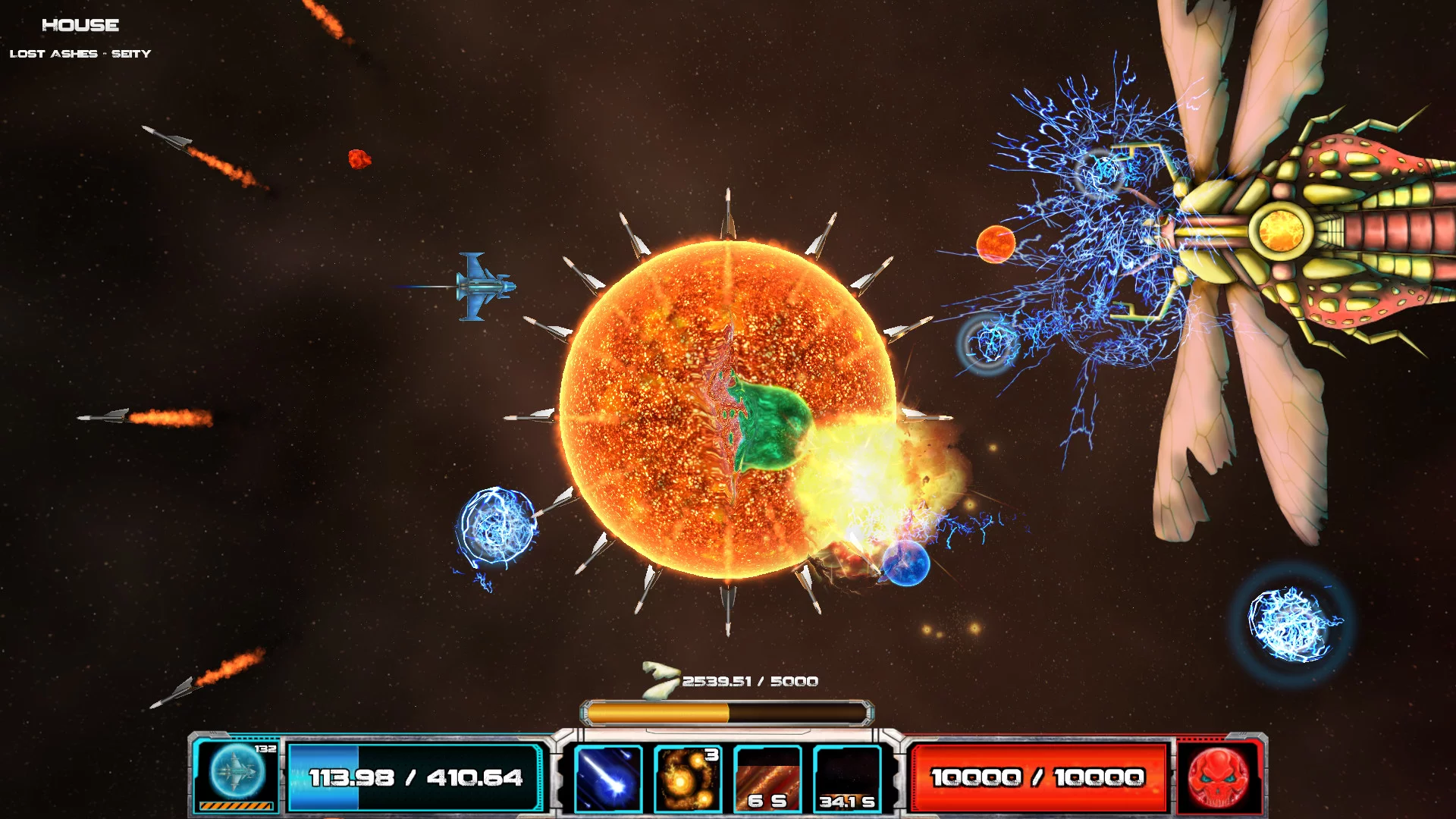 Изображение игры: Asteroid Bounty Hunter